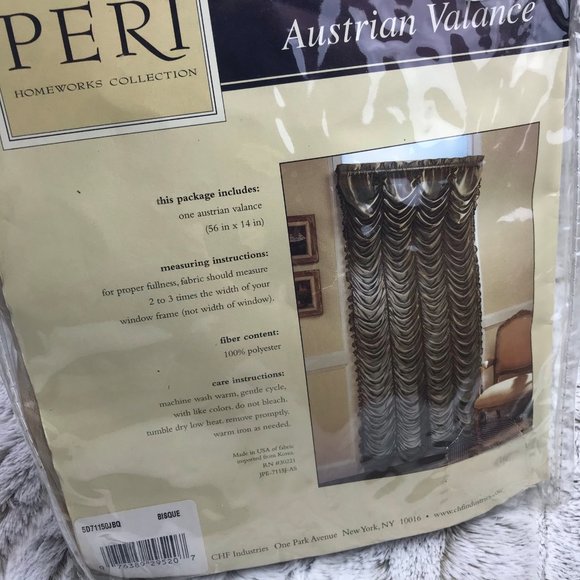 [Peri Homeworks Collection] One Sheer Austrian Valance Curtain Home Decor - Picture 5 of 8